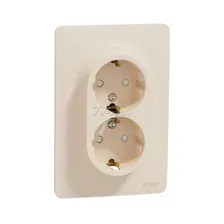 Розетка Schneider Electric NU206744 (Бежевый)