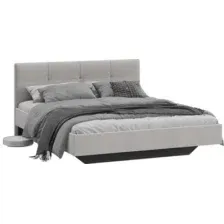 Кровать Трия Элис с мягкой обивкой Тип 1 160x200 Исп.2 (велюр ultra cashmere)