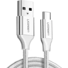 Кабель Ugreen US288-60131 White, 1 м