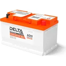 Автомобильный аккумулятор DELTA Battery AGM R+ (80 А/ч)