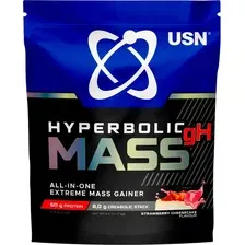 Гейнер USN Hyperbolic Mass All-in-One 1 кг Клубника