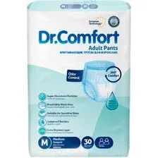 Трусы впитывающие для взрослых Dr. Comfort Adult Pant Jumbo pack Medium (30шт)