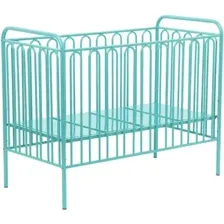 Классическая детская кроватка Polini Kids Vintage 110 (бирюзовый)