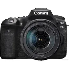 Зеркальный фотоаппарат Canon EOS 90D Kit 18-135 IS USM (черный)
