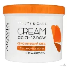 Aravia Крем для тела Acid-Renew Cream с PHA-кислотами и мочевиной 10% 550 мл