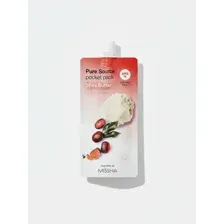 Ночная маска с маслом ши MISSHA Pure Source Pocket Pack Shea Butter 10 мл — питательная