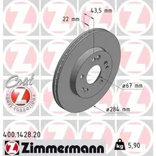 ZIMMERMANN 400.1428.20 Тормозные диски для MERCEDES-BENZ (Мерседес)