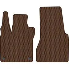 Комплект ковриков для авто Alicosta Smart Fortwo III (хэтчбек 3 дв / C453) 2014 - Н.В. (коричневый, сота)