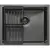 Кухонная мойка Aquaforta 550*450, коландер BLACK DECOR