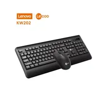 Комплект беспроводной (клавиатура, мышь) Lecoo KW202