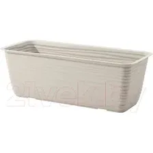 Вазон Formplastic Sahara / 3193-055 (светло-серый)