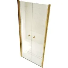 Душевая кабина MaybahGlass MGD-422-3 1980x800 (6 мм, прозрачное стекло/золото)