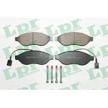 Тормозные колодки дисковые передняя ось LPR 05P1698