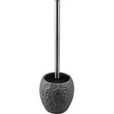 Ершик для унитаза PERFECTO LINEA Moon Stone серый 