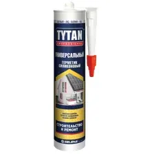 Герметик силиконовый Tytan Professional Универсальный (280мл, серый)