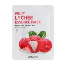 Тканевая маска для лица LEBELAGE Fruit Lychee Essence Mask с экстрактом личи