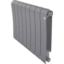 Радиатор биметаллический Royal Thermo Infinity 500 Silver Satin (8 секций)