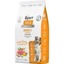 Сухой корм для собак Brit Кеа Adult Medium Sterilised Monoprotein с Индейкой 3 кг