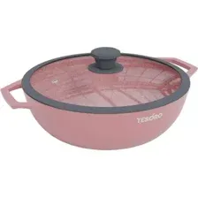 Жаровня Tesoro Florence Induction Total Pink TF6530tpi