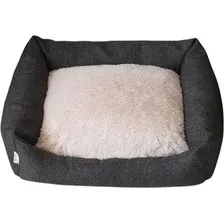 Лежанка для животных MATEX Pet Lux / 55-983 (темно-серый/бежевый)
