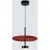 Подвесная люстра Ambrella LH72613 BK/RD (черный/красный)