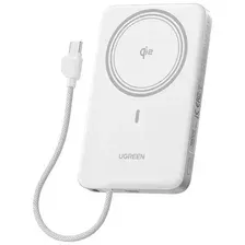 Внешний аккумулятор Ugreen Magflow Air Qi2 15W PB570 75983B 10000mAh (белый)