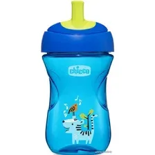 Поильник Chicco Advanced Cup Тигр 00006941210180 (266 мл, синий)