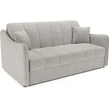 Диван Мебель-АРС Давос ППУ 180x200 см M2-111-45 (Cabrio 02 бежевый)