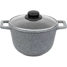 Казан Elan Gallery Гармония вкуса 120551 (серый мрамор)