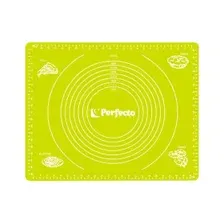 Коврик для теста с мерными делениями, силиконовый, 50х40 см, серия GREEN, PERFECTO LINEA