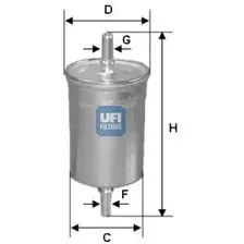 Топливный фильтр UFI 3185000