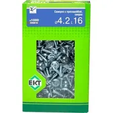 Саморез ЕКТ С прессшайбой 4.2x16 / BW000194 (1000шт)
