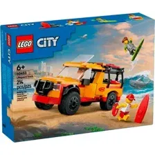 Конструктор Lego City Пляжный Спасательный грузовик 60453