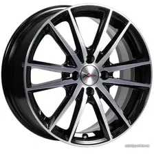 Литые диски X'trike X-129 16x6.5" 4x100мм DIA 60.1мм ET 48мм BK/FP
