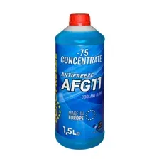 Антифриз концентрированный синий EUROFREEZE AFG11, 1.5л / 57459