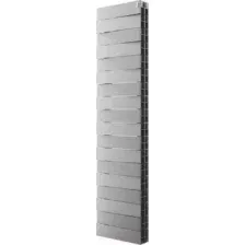 Радиатор биметаллический Royal Thermo PianoForte Tower 300 Silver Satin (18 секций)