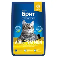 Сухой корм для кошек Brit Premium Cat Adult Salmon 8 кг