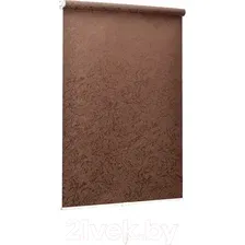 Рулонная штора Delfa Сантайм Жаккард Венеция СРШП-05В 29513 (62x170, шоколад)