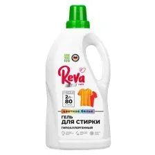 Гель для стирки Reva Care для цветного белья  Концентрат, 2 л
