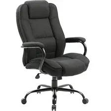 офисное компьютерное кресло BRABIX Heavy Duty HD-002 (ткань), черный