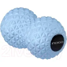 Массажный мяч Indigo Sport IN277 (голубой)