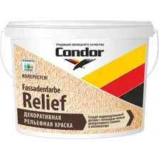 Краска Condor Fassadenfarbe Relief, 15кг
