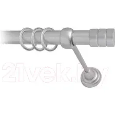Карниз для штор Lm Decor Цилиндр 088 1р гладкий 25мм (сатин, 2м)