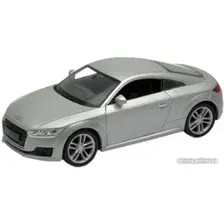 Легковой автомобиль Welly Audi TT Coupe 2014 43695W (серебристый)