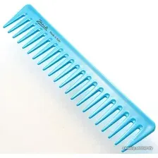 Расческа гребень Janeke Supercomb 82871BFL (неоновый голубой)