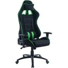 Кресло геймерское Helmi Target HL-G08 / 306179 (черный/зеленый)