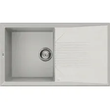 Кухонная мойка Elleci Tekno 400 Bianco 52