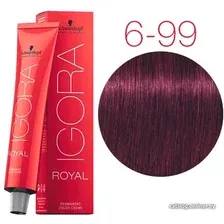 Крем-краска для волос Schwarzkopf Professional Igora Royal Permanent Color Creme 6-99 60 мл