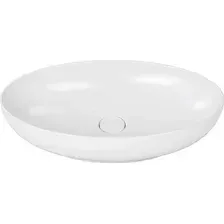 Умывальник Belux Алекс 700 Эллипс (18, белый матовый/Solid Surface)