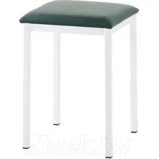 Табурет AMC Comfort 7 Г К6.9 (кожзам зеленый/белый)